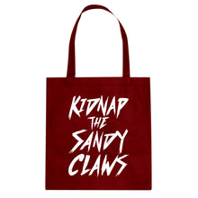 Kidnap the Sandy Claws Cotton Canvas Tote Bag