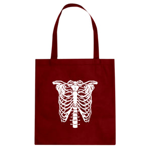 Tote Bones Costume Canvas Tote Bag