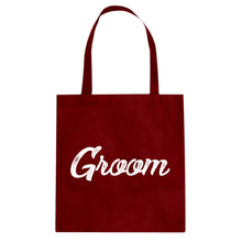 Tote Groom Canvas Tote Bag