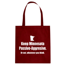 Tote Minnesota Canvas Tote Bag