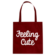 Feeling Cute Cotton Canvas Tote Bag