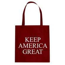 Keep America Great Cotton Canvas Tote Bag