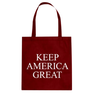 Keep America Great Cotton Canvas Tote Bag