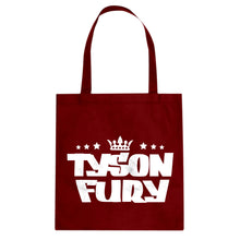 Tyson Fury The Gypsy King Cotton Canvas Tote Bag
