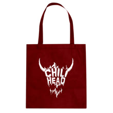 Chili Head Cotton Canvas Tote Bag