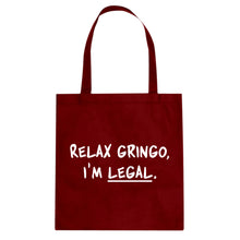 Tote Relax Gringo I'm Legal Canvas Tote Bag
