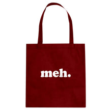 Meh Cotton Canvas Tote Bag