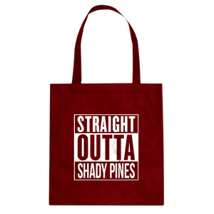 Tote Straight Outta Shady Pines Canvas Tote Bag