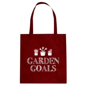 Tote Garden Goals Canvas Tote Bag