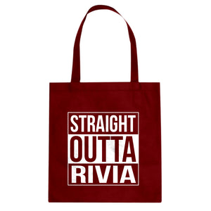 Straight Outta Rivia Cotton Canvas Tote Bag