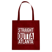Straight Outta Atlanta Cotton Canvas Tote Bag
