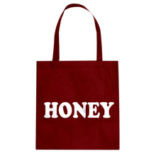 HONEY Cotton Canvas Tote Bag