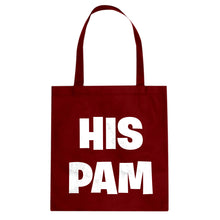 His Pam Cotton Canvas Tote Bag