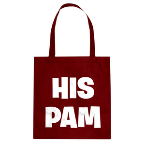 His Pam Cotton Canvas Tote Bag