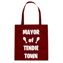 Mayor of Tendie Town Cotton Canvas Tote Bag