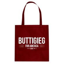 BUTTIGIEG for President 2020 Cotton Canvas Tote Bag