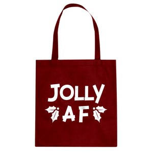 Jolly AF Cotton Canvas Tote Bag
