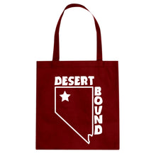 Desert Bound Nevada Cotton Canvas Tote Bag