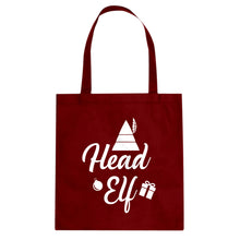 Head Elf Cotton Canvas Tote Bag