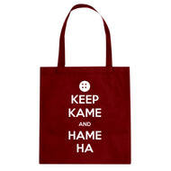 Tote Keep Kame and Hame Ha Canvas Tote Bag