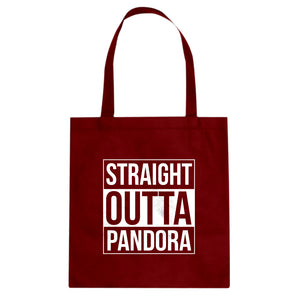 Tote Straight Outta Pandora Canvas Tote Bag