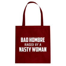 Tote Bad Hombre Raised by a Nasty Woman Canvas Tote Bag