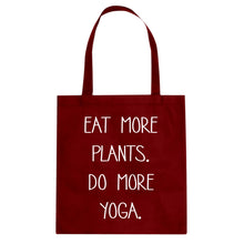 Tote More Plants More Yoga Canvas Tote Bag
