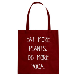 Tote More Plants More Yoga Canvas Tote Bag