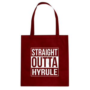 Straight Outta Hyrule Cotton Canvas Tote Bag