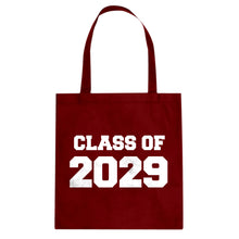 Class of 2029 Cotton Canvas Tote Bag