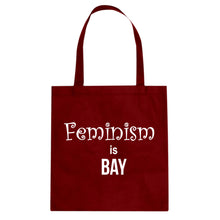 Feminism is Bay Cotton Canvas Tote Bag