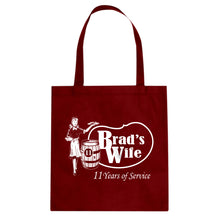 Tote Brad's Wife Canvas Tote Bag