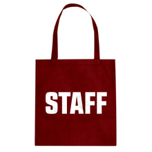 Tote Staff Canvas Tote Bag