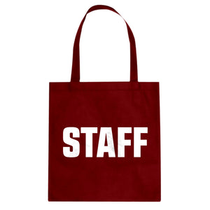 Tote Staff Canvas Tote Bag