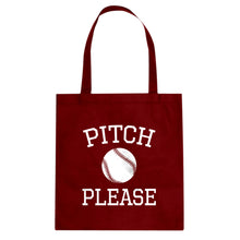 Tote Pitch Please Canvas Tote Bag