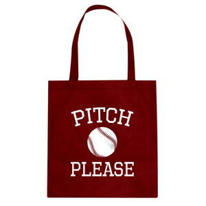 Tote Pitch Please Canvas Tote Bag