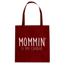 Tote Mommin is my Cardio Canvas Tote Bag