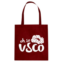 Oh So VSCO Cotton Canvas Tote Bag