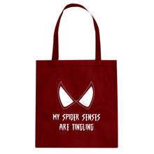 My Spider Senses are Tingling Cotton Canvas Tote Bag