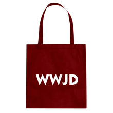 WWJD Cotton Canvas Tote Bag