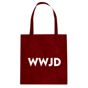 WWJD Cotton Canvas Tote Bag