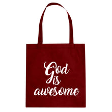 God is AWESOME Cotton Canvas Tote Bag