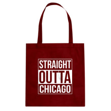 Straight Outta Chicago Cotton Canvas Tote Bag