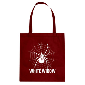 Tote White Widow Canvas Tote Bag
