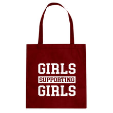 Girls Supporting Girls Cotton Canvas Tote Bag