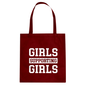 Girls Supporting Girls Cotton Canvas Tote Bag