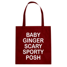 Tote Spice Names Canvas Tote Bag