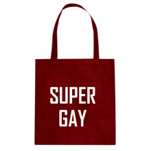 Super Gay Cotton Canvas Tote Bag