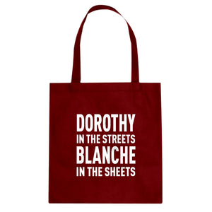 Tote Dorothy in the Streets Canvas Tote Bag