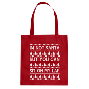 Tote Im Not Santa Canvas Tote Bag